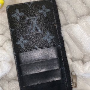 Lv card holder/change purse